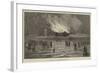 Burning of the Scarborough Spa Saloon-null-Framed Giclee Print