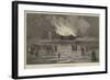 Burning of the Scarborough Spa Saloon-null-Framed Giclee Print