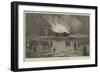 Burning of the Scarborough Spa Saloon-null-Framed Giclee Print