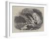 Burning of the Ship Robert Shaw, Off the Bill of Portland, 6 December-null-Framed Giclee Print