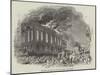 Burning of the Washington Hotel, New York-null-Mounted Giclee Print