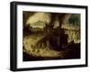 Burning of Troy, 1603-Pieter Schoubroeck-Framed Giclee Print