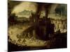 Burning of Troy, 1603-Pieter Schoubroeck-Mounted Giclee Print