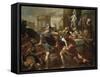Burning of Troy-Alessandro Tiarini-Framed Stretched Canvas