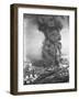Burning Oil Refinery-null-Framed Photographic Print