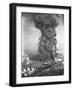 Burning Oil Refinery-null-Framed Photographic Print