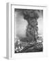 Burning Oil Refinery-null-Framed Photographic Print