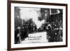 Burning Romanov Coats of Arms in Petrograd. May 1, 1917, 1917-null-Framed Giclee Print