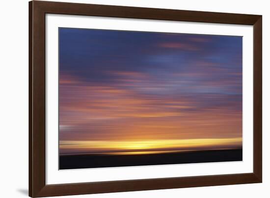 Burning Sunset (4)-Jacob Berghoef-Framed Photographic Print