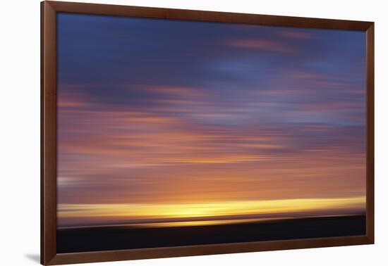 Burning Sunset (4)-Jacob Berghoef-Framed Photographic Print