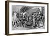 Burning the Farm of a Treacherous Burgher, 2nd Boer War, C1900-Richard Caton Woodville II-Framed Giclee Print