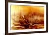 Burning water-Willy Marthinussen-Framed Photographic Print