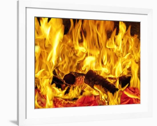 Burning Wood-Paul Biddle-Framed Photographic Print