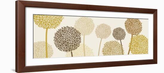 Burnished Alliums-Linda Wood-Framed Art Print