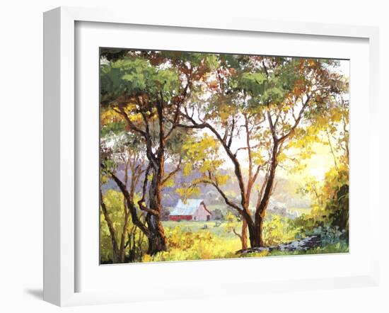 Burnished Landscape-Erin Dertner-Framed Art Print