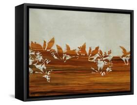 Burnished Silhouette-Kari Taylor-Framed Stretched Canvas