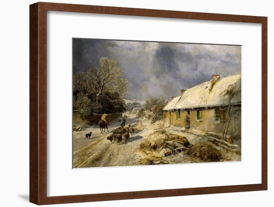 Burns's Cottage, Alloway, 1876-Samuel Bough-Framed Giclee Print