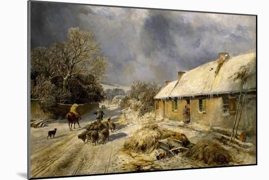 Burns's Cottage, Alloway, 1876-Samuel Bough-Mounted Giclee Print