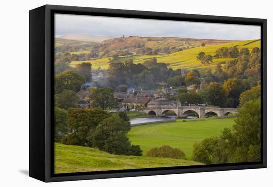 Burnsall, Yorkshire Dales National Park, Yorkshire, England, United Kingdom, Europe-Miles Ertman-Framed Stretched Canvas