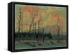 Burnt Land at Sunset, 1915-Thomas John Thomson-Framed Stretched Canvas