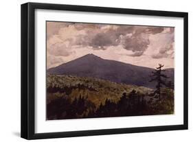 Burnt Mountain, 1902 (W/C & Graphite on Wove Paper)-Winslow Homer-Framed Giclee Print