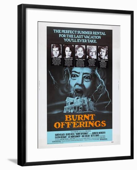 Burnt Offerings-null-Framed Art Print