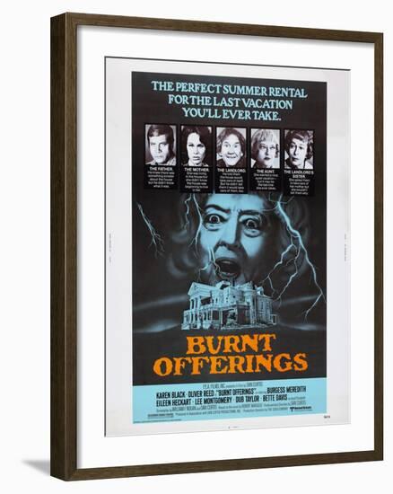 Burnt Offerings-null-Framed Art Print