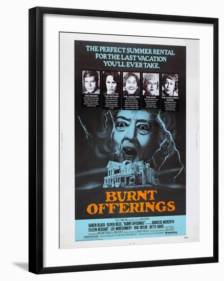 Burnt Offerings-null-Framed Art Print