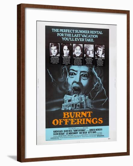 Burnt Offerings-null-Framed Art Print