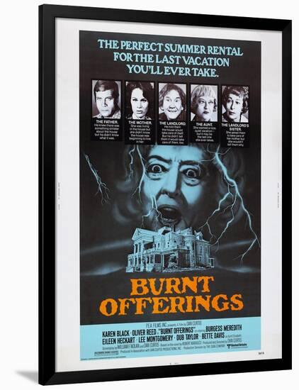 Burnt Offerings-null-Framed Art Print