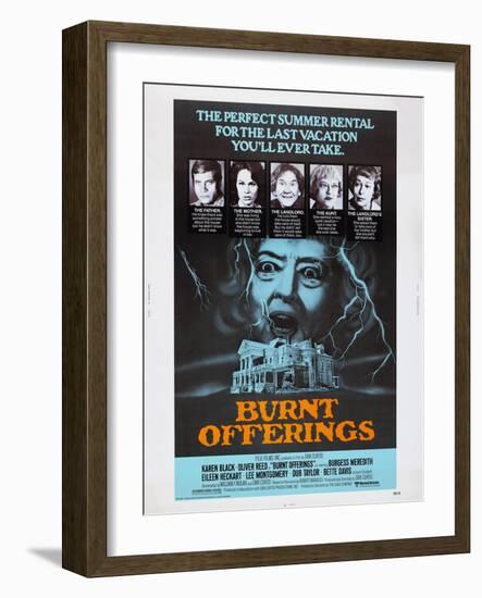 Burnt Offerings-null-Framed Art Print