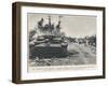 Burnt Out German Tank, Normandy; Second World War, 1944-null-Framed Photographic Print