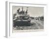 Burnt Out German Tank, Normandy; Second World War, 1944-null-Framed Photographic Print