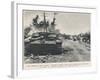 Burnt Out German Tank, Normandy; Second World War, 1944-null-Framed Photographic Print