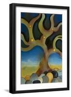 Burnt Tree, 2008-Jan Groneberg-Framed Giclee Print