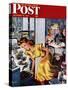 "Burnt Turkey," Saturday Evening Post Cover, November 29, 1947-Constantin Alajalov-Stretched Canvas