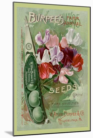 Burpee's Farm Annual: The Best Seeds That Grow-null-Mounted Art Print