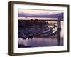 Burrard Bridge, Dusk, Vancouver, BC, Canada-Mark Gibson-Framed Photographic Print