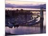 Burrard Bridge, Dusk, Vancouver, BC, Canada-Mark Gibson-Mounted Photographic Print