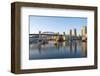 Burrard Bridge Vancouver-null-Framed Art Print