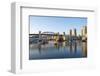 Burrard Bridge Vancouver-null-Framed Art Print