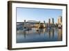 Burrard Bridge Vancouver-null-Framed Art Print