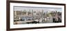 Burrard & Granville Bridges BC-null-Framed Premium Giclee Print