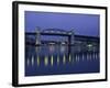 Burrard Street Bridge, Vancouver, Canada-null-Framed Photographic Print