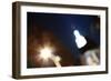 Burred Image of Empire State Building in NYC-null-Framed Photo