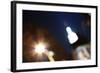 Burred Image of Empire State Building in NYC-null-Framed Photo