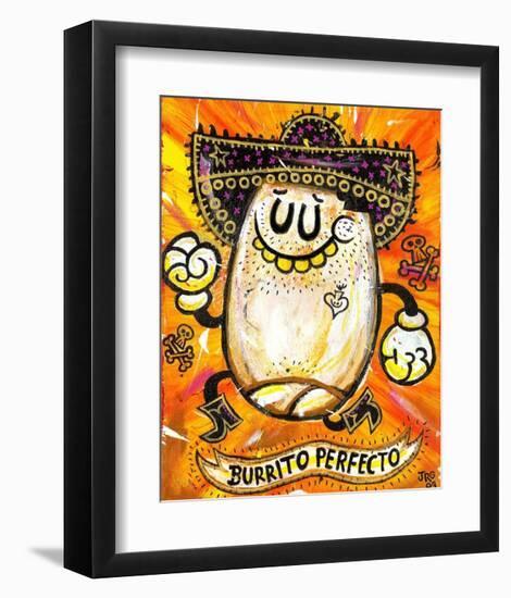 Burrito Perfecto-Jorge R^ Gutierrez-Framed Art Print