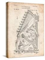 Burroughs Adding Machine Patent-Cole Borders-Stretched Canvas