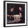 Burroughs Sensimatic Adding Machines Equipment, USA, 1950-null-Framed Giclee Print