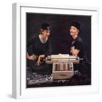 Burroughs Sensimatic Adding Machines Equipment, USA, 1950-null-Framed Giclee Print